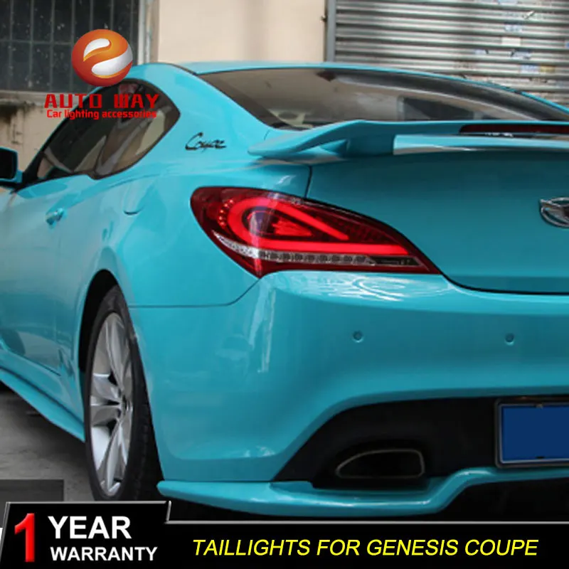 Чехол для стайлинга автомобиля Hyundai Genesis Coupe задние фонари светодиодные DRL 2009 2012