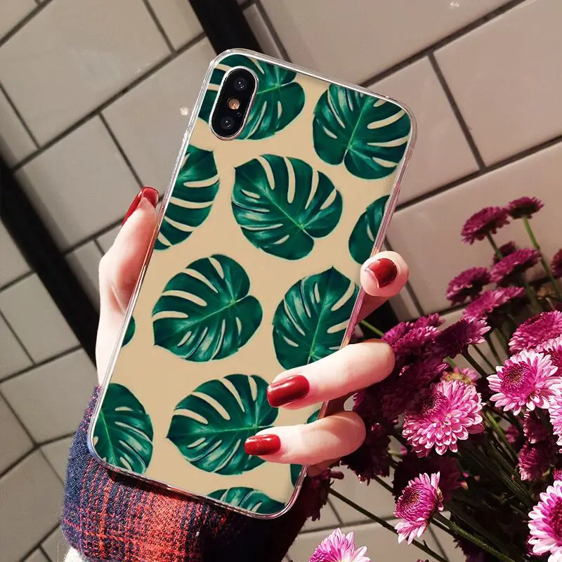 Palm tree Leaves Plant Flower pattern