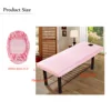 Universal Soft Elastic Fitted Bed Cover, Beauty Salon Massage Sheet, Body SPA Treatment Bedsheet with Hole, Sabanas Para Cama 5