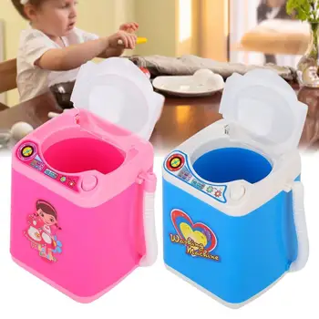 

Make Up Tool Set Electric Mini Washing Machine Cosmetic Tool Cleansing Machine Children Toy Gift Make Up Kit Makeup