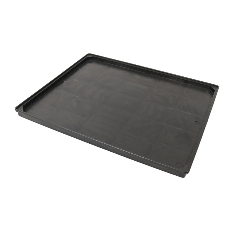 Q-TR12 ESD Plastic PP Tray Pressure Angle Design Black Mould Injection Product Industrial Supply 4