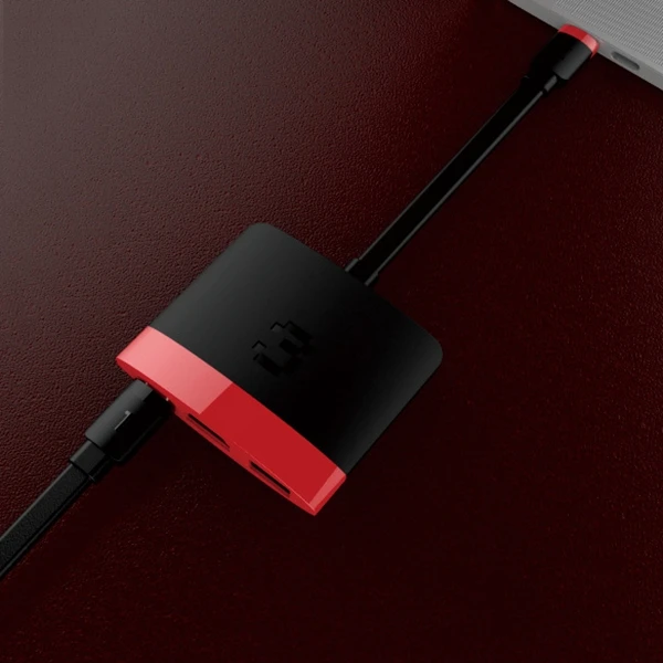 FFYY-3 в 1 Thunderbolt 3 usb-хаб type C к HDMI 4K 60HZ USB3.0 PD 60W быстрая зарядка для Macbook Pro samsung S9 S10 huawei Mateb