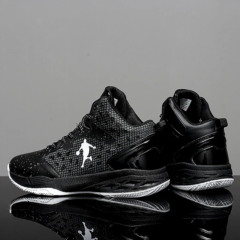 Новый Для мужчин Баскетбольная обувь на воздушной подушке шок для улицы
