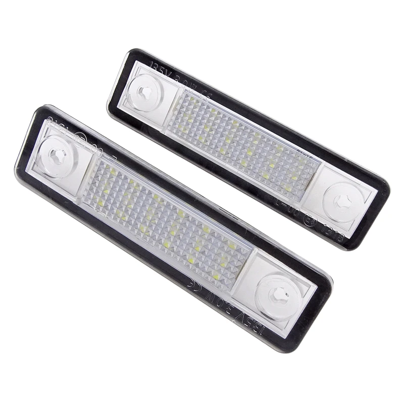 

2 Pcs 12V Car LED Number License Plate Light Car Tuning Accessories For Opel Corsa Astra Vectra Corsa Omega Zafira Signum