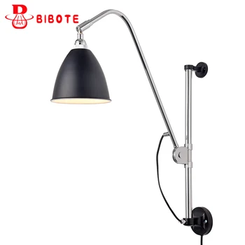 

Nordic Adjustable Wall light Modern Industrial Long Swing Arm Wall Lamp Sconce Retro Lights For Bathroom Bedroom Foyer Walllamp