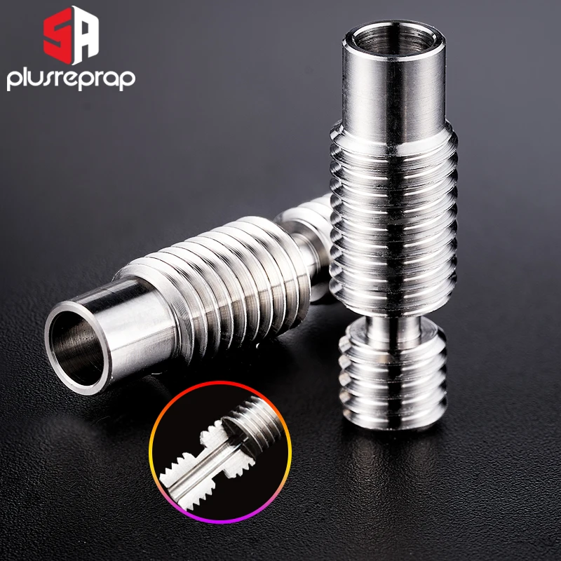 Hochwertige Titanlegierung und Edelstahl Heatbreak Heat Break Ganzmetall 1,75 mm Filament für V6 Hotend Vocano 3D-Druckerteile – Detail 3