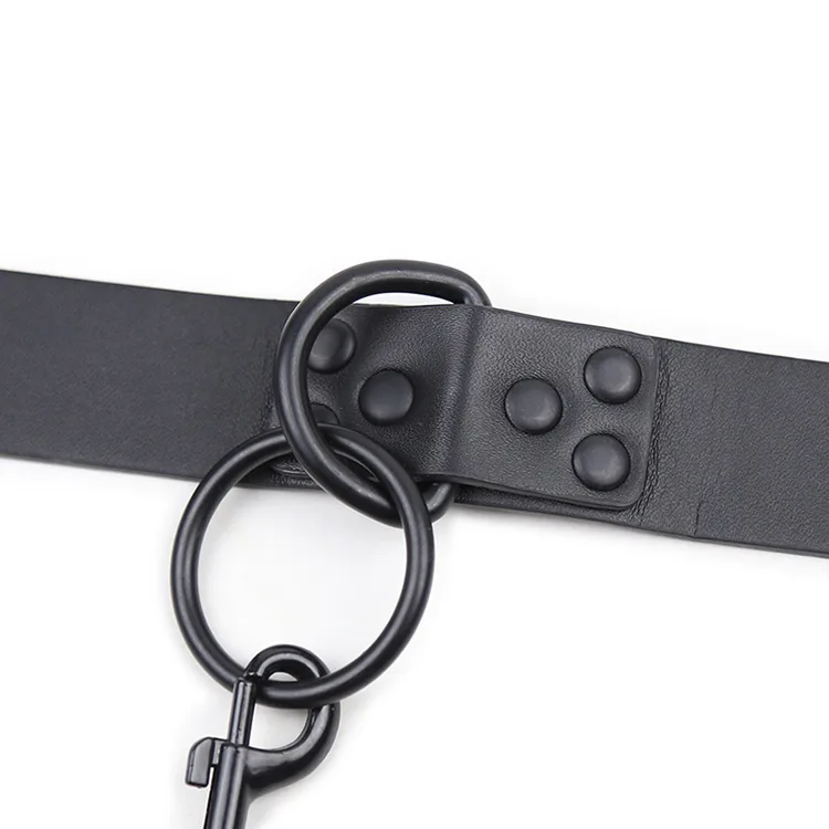 Amazon Сексуальная помощь стиль черный и белый с рисунком железной цепи бандана панк серии тяги связанные игрушки