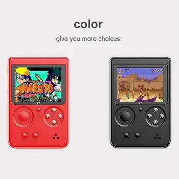

2020 New X2 Pocket video remote sensing puzzle handheld NES FC GBA color screen retro game console YouTuBe HOT