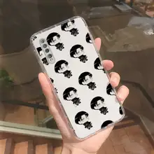  attack on titan Phone Case Transparent For Xiaomi Redmi note 3 9 7 4 8 8T 10 CC9E 11ULTRA T lite PLAY pro 4G 5G 