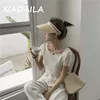 2022 hot sale Summer lady Empty Top Sun Visor Hat Summer straw Wide Brim Sun Caps UV Protection Hat For Men And Women Beach hat 2