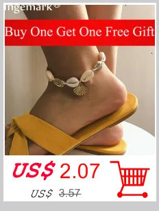 Ingemark богемский пляжный браслет с ракушками, браслет с подвесками, бусины, браслеты на босую ногу, сандалии, ювелирные изделия для ног, цепочка для ног в стиле бохо для женщин и девушек