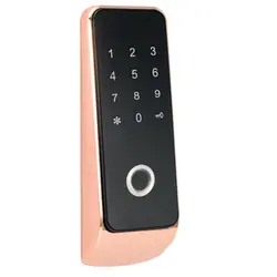 Пароль отпечатка пальца кодовый дверной замок бытовая электрическая дверь фиксированный аккумулятор пароль по отпечатку пальца Умный