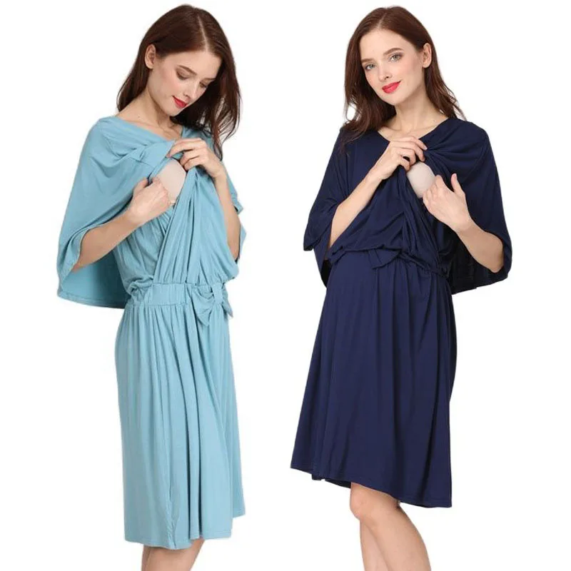 

Платье для беременных Одежда для грудного вскармливания Платья с коротким рукавом для беременных женщин платье для кормящих матерей летняя весенняя одежда