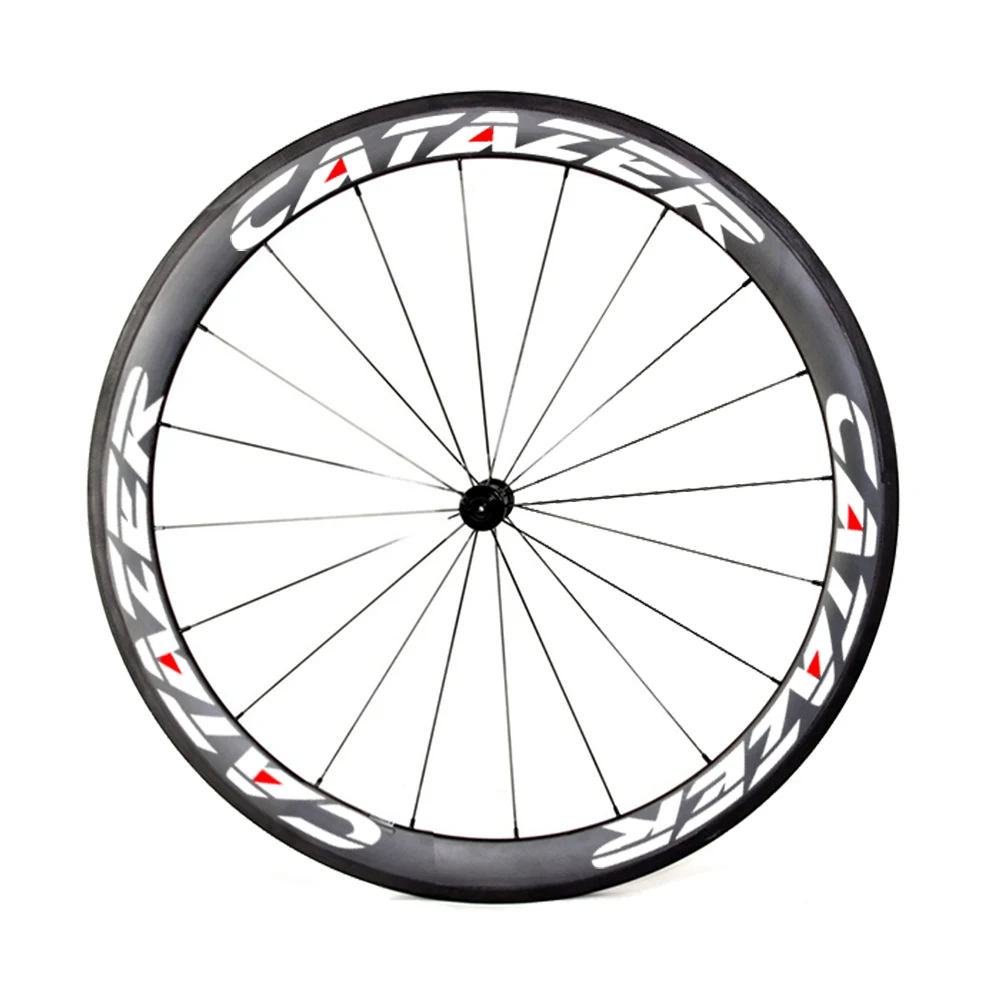Carbon Bike Wheelset 50mm 700C Clincher Tubeless Ready Road Bicycle Wheels 20-24H LightWiehgt Bitex Hub