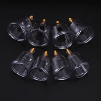 Vacuum Cupping body Massager ventosa Suction Cups jar Set plastic vacuum suction therapy cupping set cans for massage 2