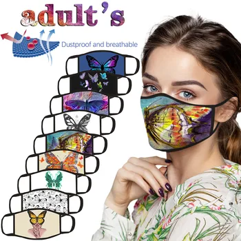 

Adults Facemask Cloth Face Mask Reusable Face Shield Outdoor Face Shield Breathable Windproof Mouth Mask Washable mondmaskers