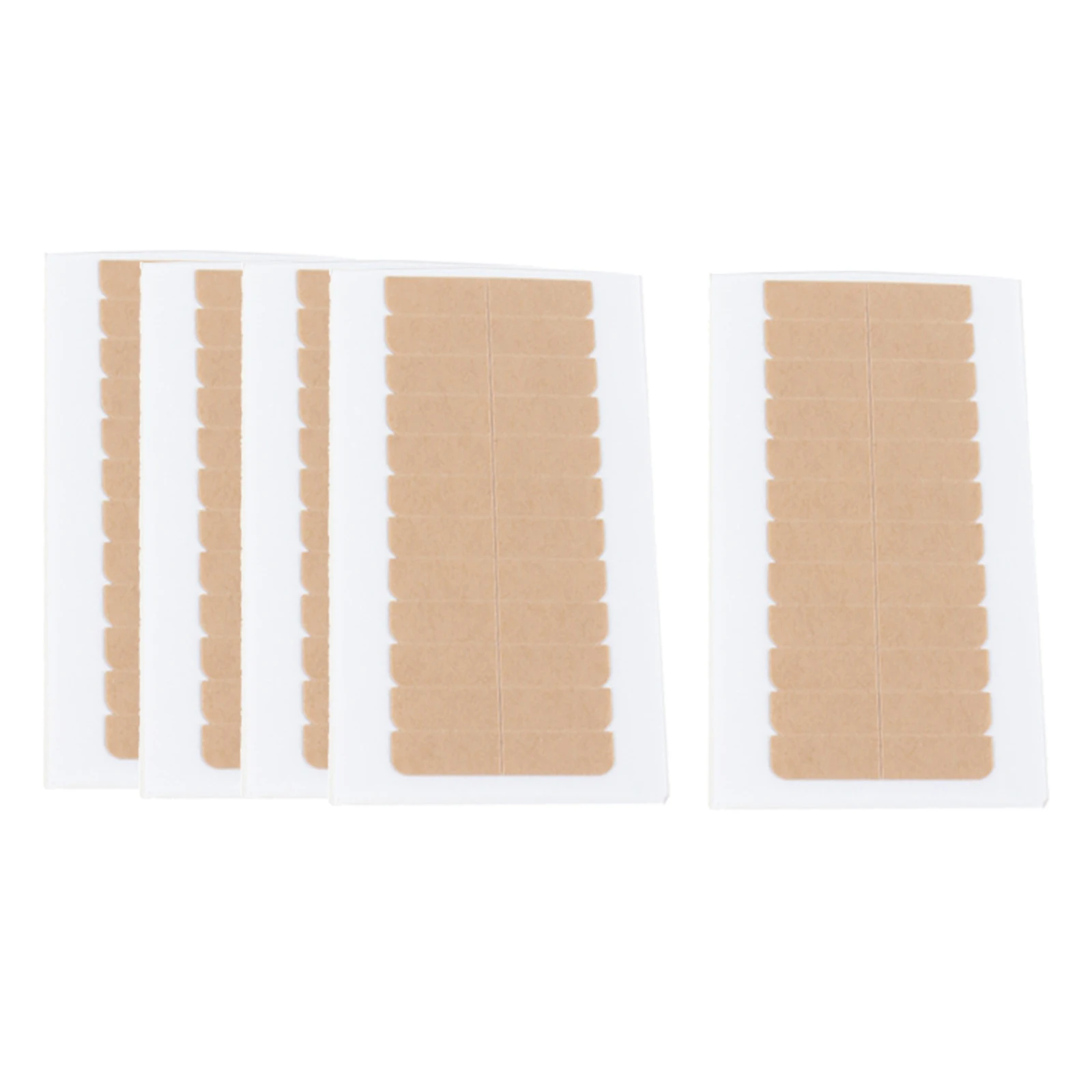 60pcs Pre-Cut Double Side Adhesive Tapes for Hair Extensions Skin Weft 4cm x 0.8cm Wig Tape Wig Hair Extension Glue 
