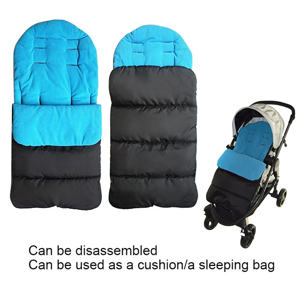 Детская коляска для сна водонепроницаемая сумка для ног зимние спальные мешки Детское покрывало для ног коврик
