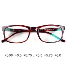 Гавана классические ацетатные очки для чтения 0,00+ 0,25+ 0,5+ 0,75+ 1,25+ 1,5+ 1,75+ 2,25+ 2,5+ 2,75+ 3,0+ 3,25+ 3,5+ 3,75+ 4,0+ 4,25