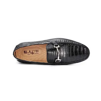 

yuee men doug shoes male spring new male leisure shoes fashion Men shoes crocodile shoes breathable men shoes tide