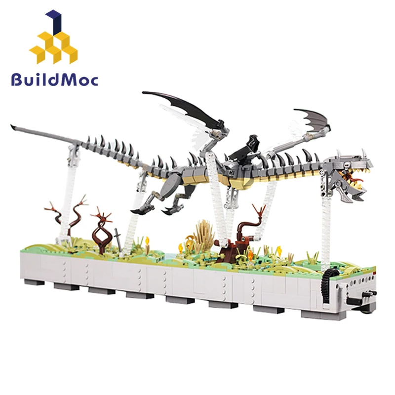 Buildmoc Ideas &quotКороль дракона колец&quot летающие крепления назгула