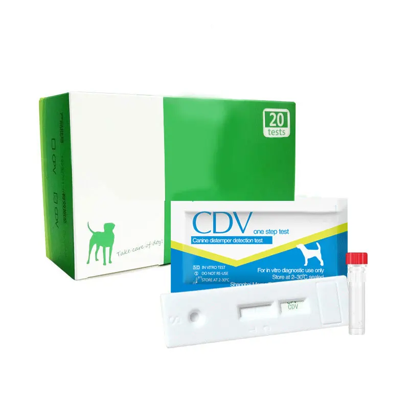 

Pet Dog Cat CDV/CPV/FPV Home Nasal Swab Health Test Paper One Step Rapid Test Pet products Cats Veterinary Equipment для собак