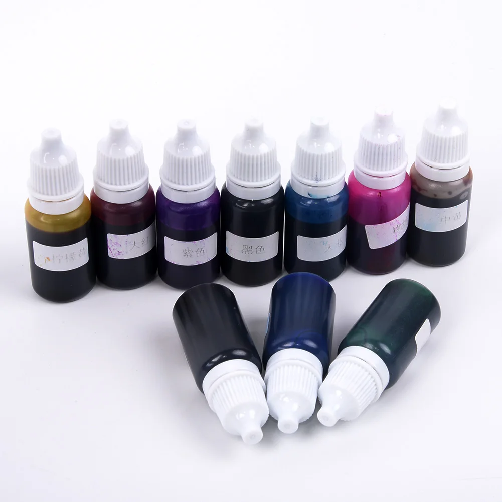 

10 Colors 10g Epoxy Resin Dye Colorant Resin Pigment Mix Color Diy Art Craft For Jewelry Craft Making Desired Color Or Home Diy