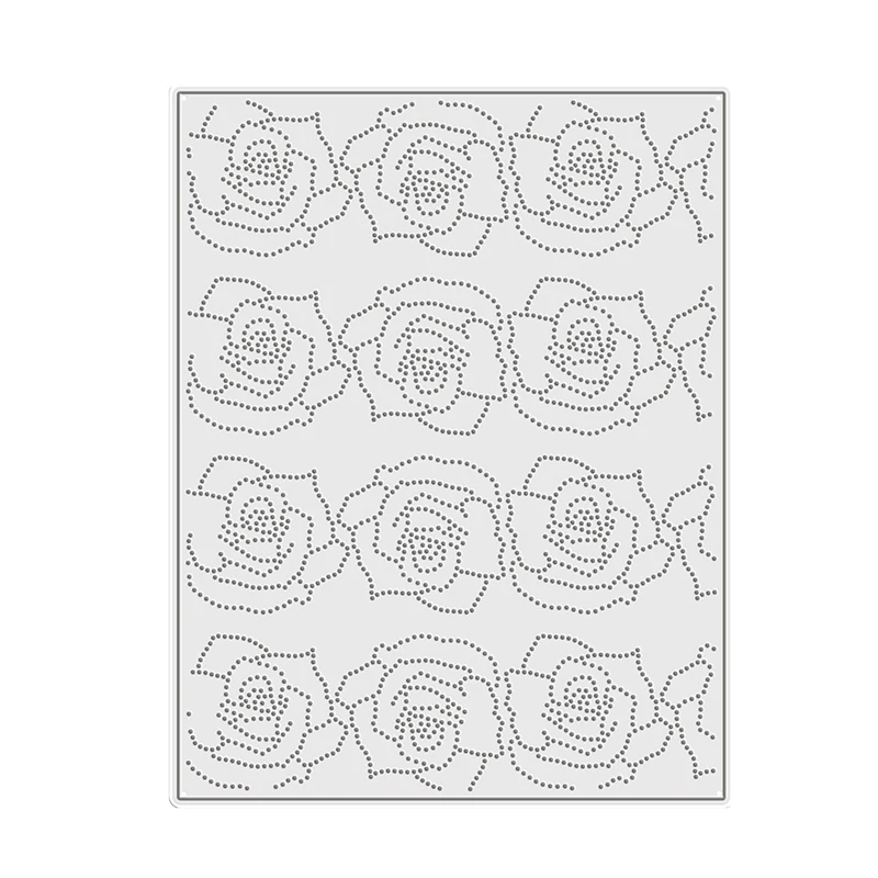 New 2021 Connected Flowers Template Metal Cutting Dies for DIY Scrapbooking  and Card Making Decorative Embossing Craft No Stamps - AliExpress
