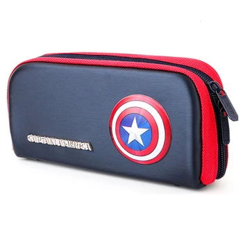 

Pupil Pencil Case Children Marvel Cartoon Stationery Case Catamite Baby Will Capacity More Function Pencil Case