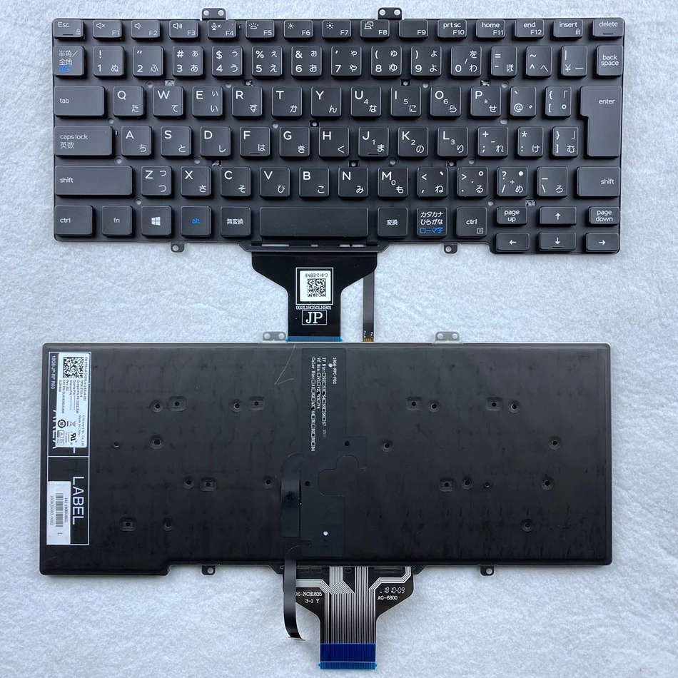 Японская Клавиатура с подсветкой для DELL Latitude 7400 P100G PK132EE2B45 0TGJJ4 JP | Компьютеры и