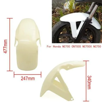 

Unpainted Motorcycle Front Tire wheel Fender Mudguard Mud Guard For Honda NC700 NC700X NC750 ABS wheel Mud Cover Protector
