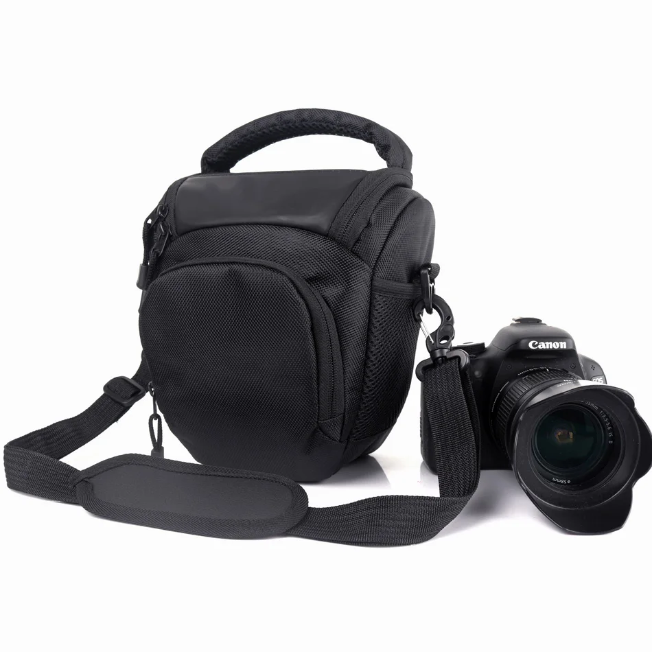 Сумка для DSLR-камеры Canon Nikon чехол Sony Fujifilm Panasonic Olympus фотография объектива серый