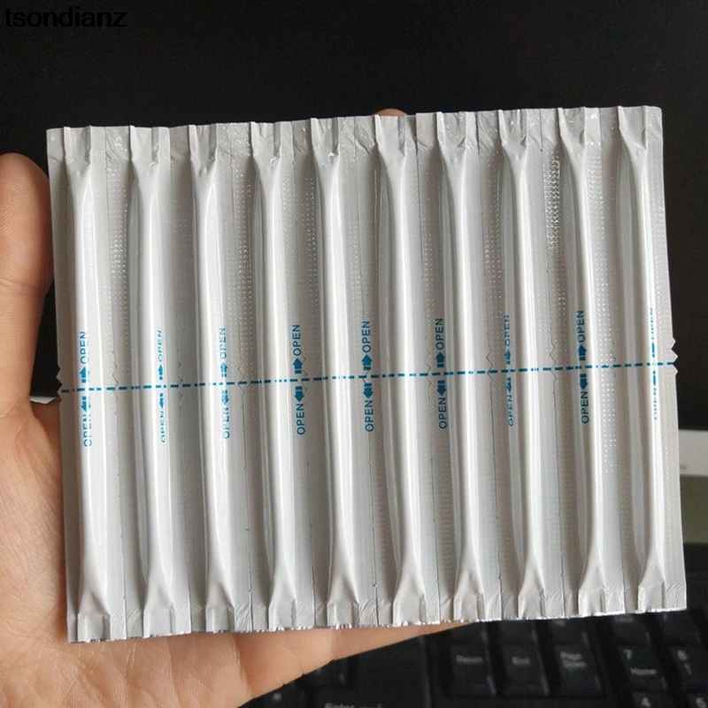 Hisopo de Alcohol para IQOS 2,4 PLUS LIL/LTN/HEETS/GLO, herramienta de limpieza, doble cabezal, Limpieza de Algodón, 30 Uds.