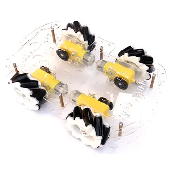 

Alloy Mecanum Wheel Omnidirectional Wheel Diameter 65MM Smart Car Chassis STM32 51 DIY Robot Accessories