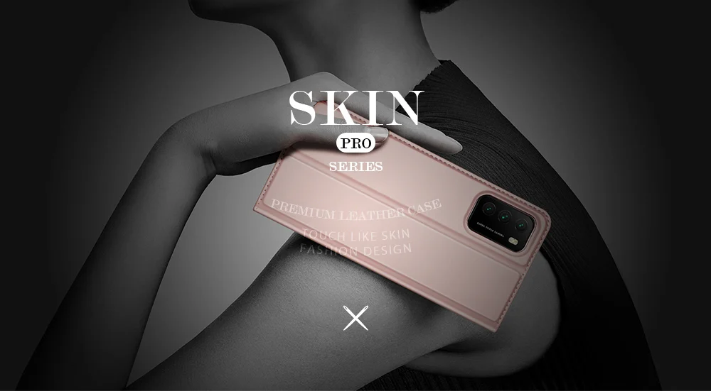 For Xiaomi Redmi 9T Case DUX DUCIS Skin Pro Series Flip Wallet Leather Case for Redmi9T Redmi 9T NFC Cover Card Slot Accessories case for xiaomi