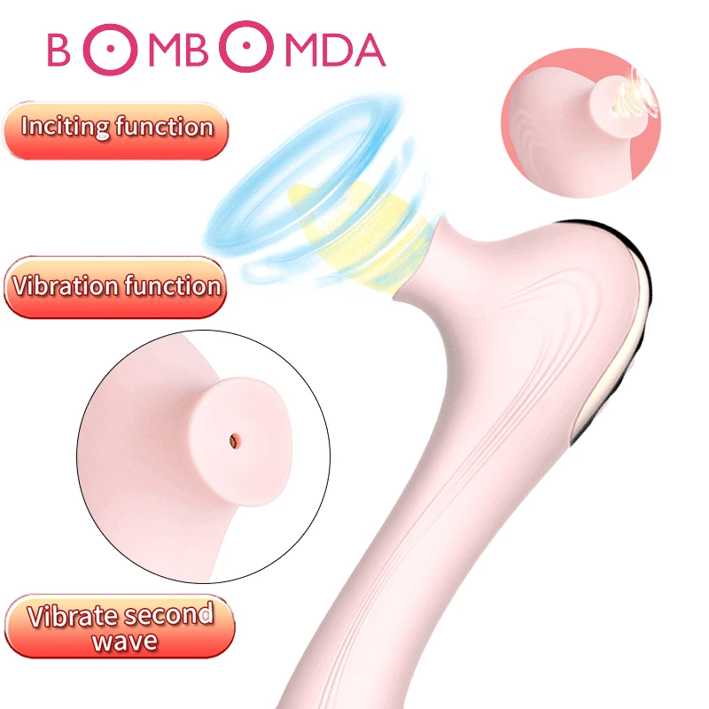 Femlae Стимулятор клитора Вибратор быстро ласки языком клитор соска сильный