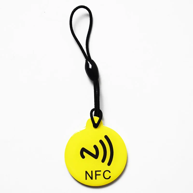 NFC 213 Epoxy Card RFID NFC Tags 144 Bytes 13.56MHz Waterproof 30*33.5MM for NFC Mobile Phone gliderol remote Access Control Systems