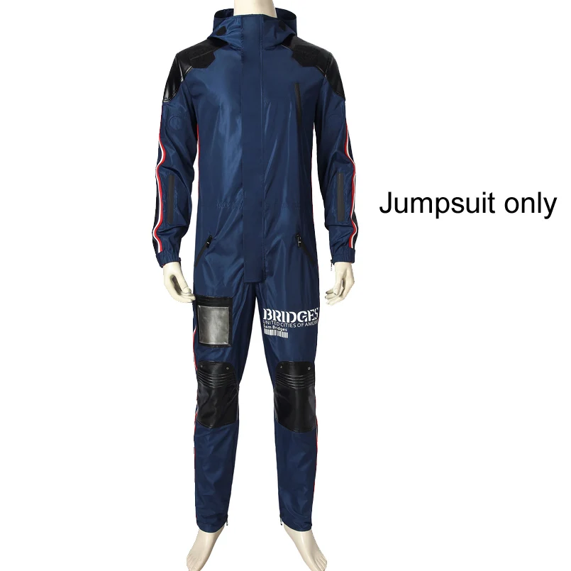 Jumpsuit only Карнавальный костюм на Хэллоуин для мужчин; вечерние Костюмы супергероев; костюм Сэма, мостов, Нормана, ридуса; аксессуары для костюмированной вечеринки - Цвет: Jumpsuit only