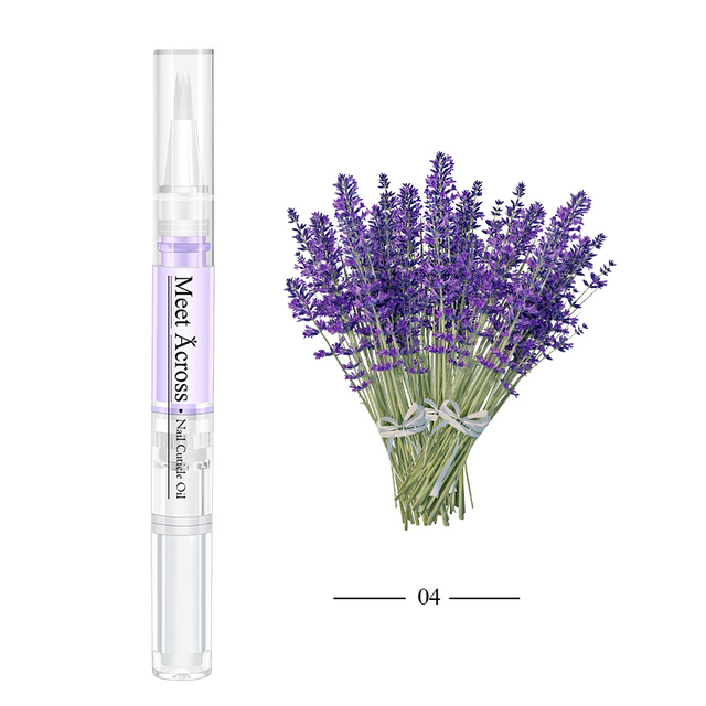 Nail Treatment Cuticle Revitalizer Oil Prevent Agnail Nail Polish Nourish Skin 6 Smells Nail Nutrition Oil Pen 5ml