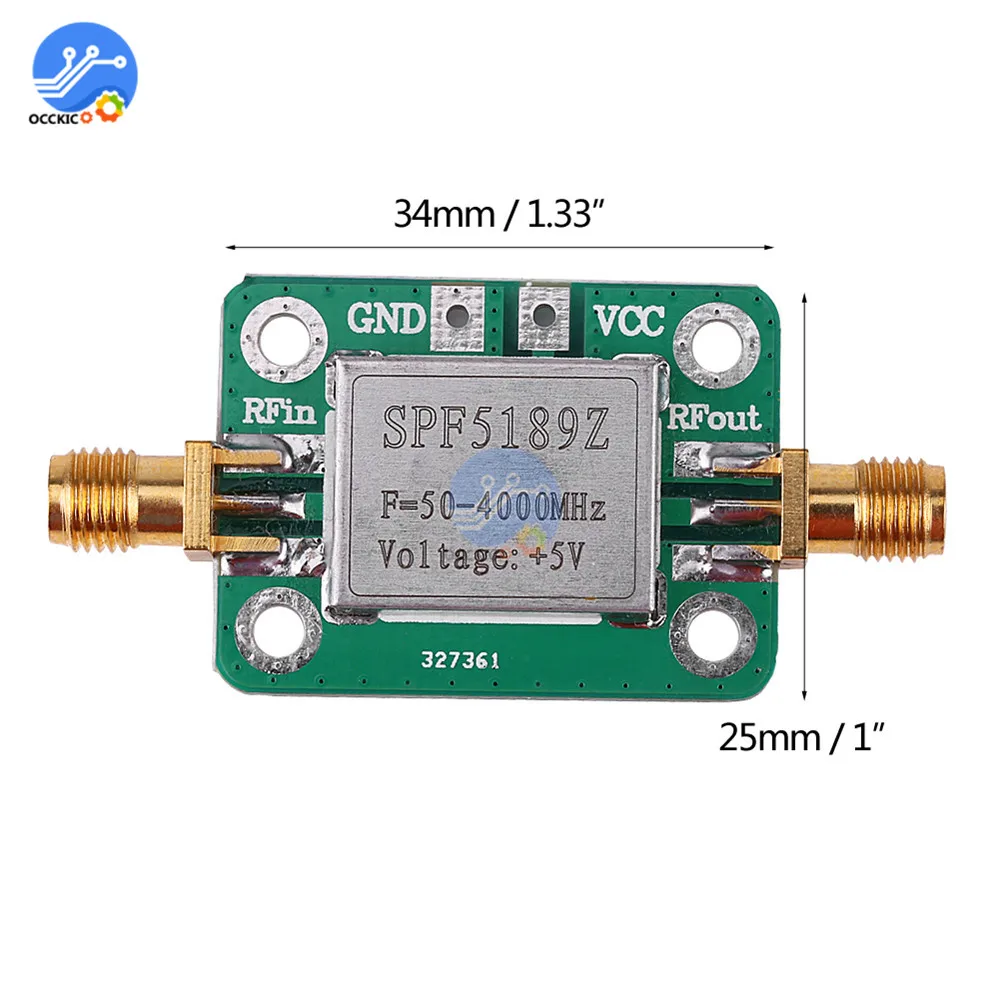 LNA 50 4000 МГц RF усилитель с низким уровнем шума модуль приемника сигнала Щит платы