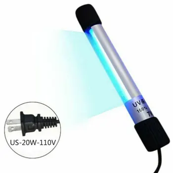 

220V 7W UV Quartz Ultraviolet lamp Tube Bulb Bactericidal lamp Germicidal Disinfect UV light Sterilize Deodor Clean Air
