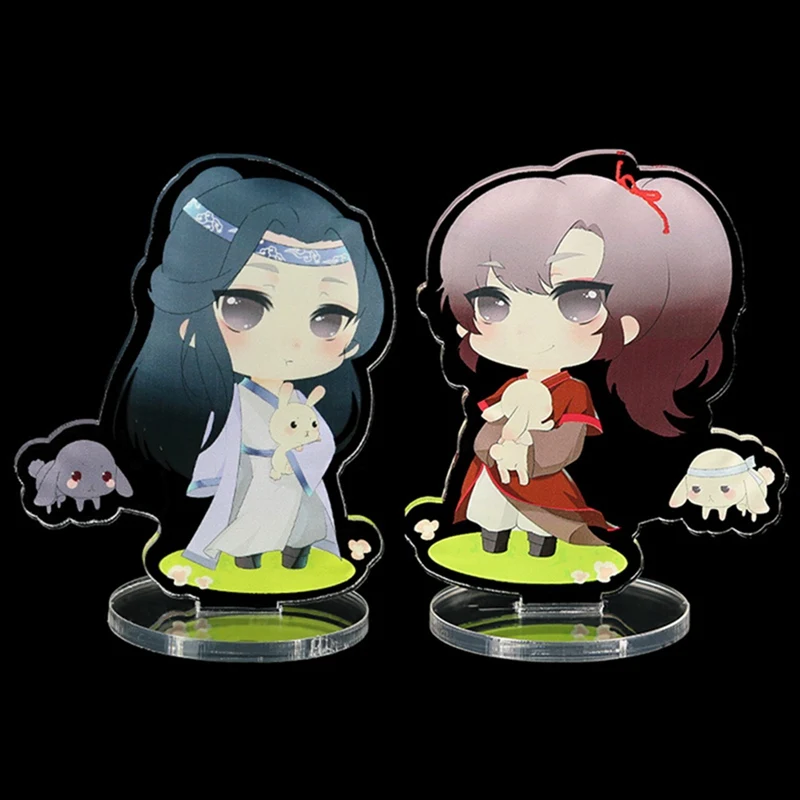 Аниме Mo Dao Zu Shi акриловые подставки Wei Wuxian Lan Wangji фигурка модель пластина Держатель аниме вокруг поклонников подарок