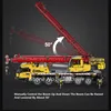 1:20 Boom Lift Telescopic Remote Control Crane Truck Puzzle Learning DIY Assembly Building Blocks 360° Console Rotate RC Truck 5