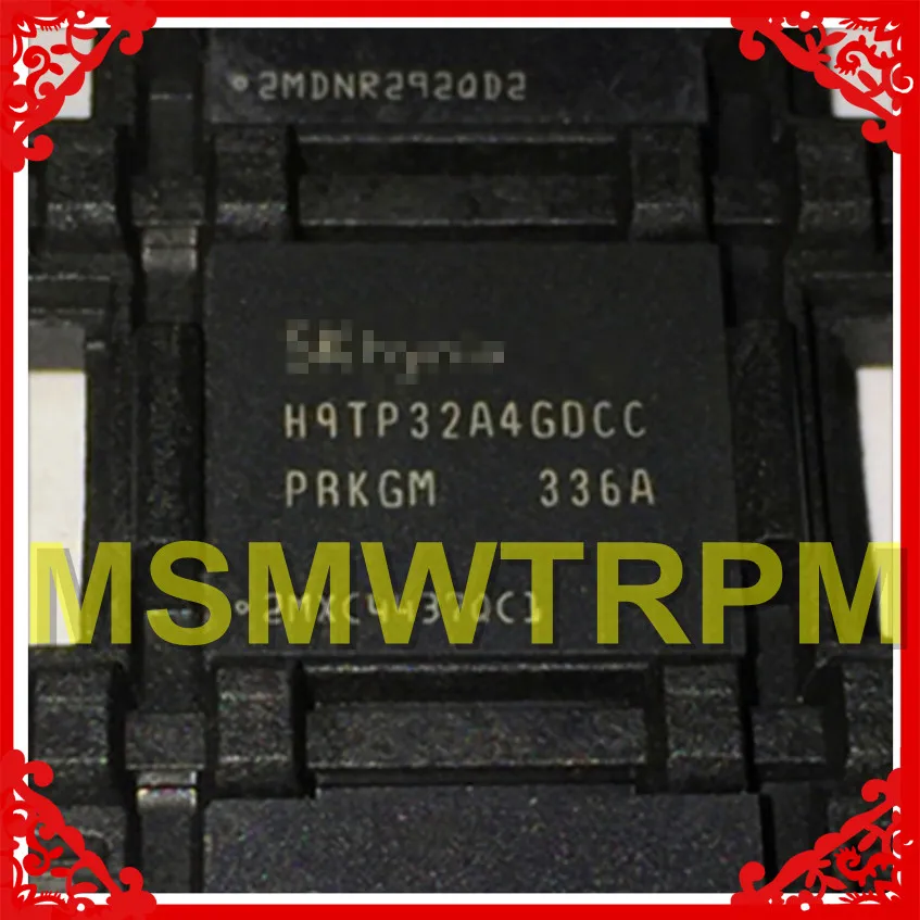 H9TP32A4GDDC H9TP32A4GDDCPR-KGM BGA162Ball EMCP 4+ 4 Гб памяти мобильного телефона новые оригинальные и подержанные припаянные шары протестированы ОК