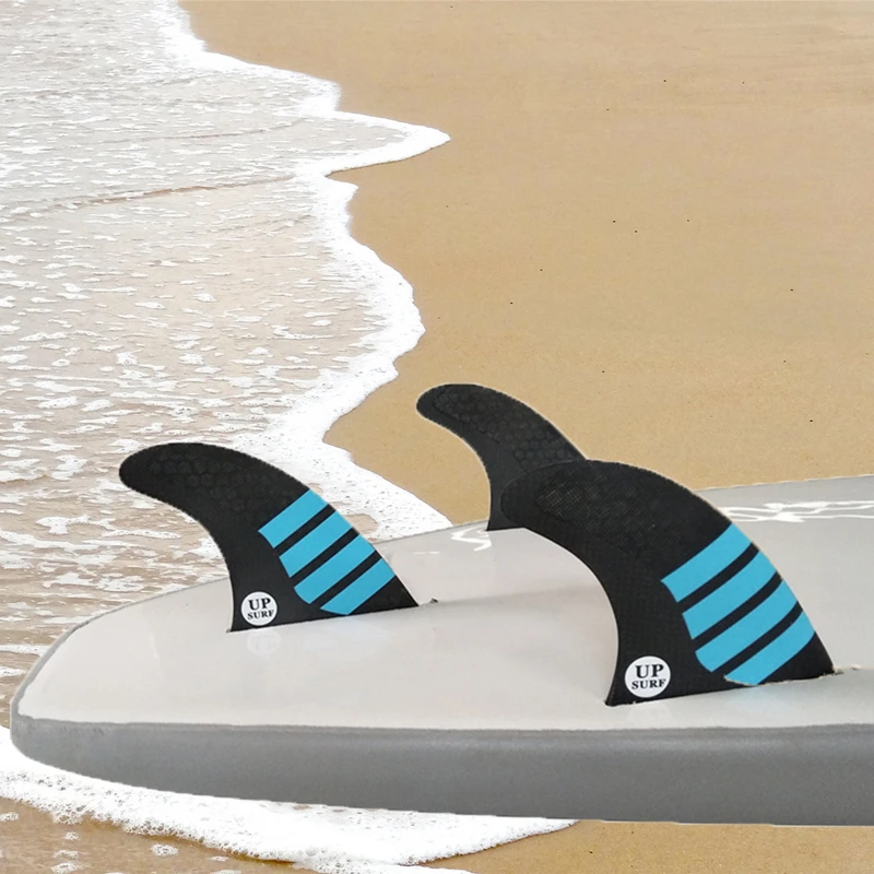 

Up Surfboard FCS2 G5 Surf Fin Yep Fiberglass Honeycomb G5 Fins Carbon Fiber White/Red/Orange/Yellow/Blue Fins in surfing