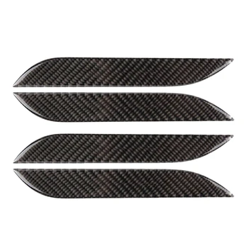 

for Tesla Model-S Car Carbon Fiber Sticker Tesla S Outer Handle Carbon Fiber Sticker 4Pcs