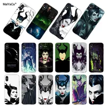 MaiYaCa Maleficent пленка прозрачный мягкий ТПУ чехол для телефона для iPhone X XS MAX XR 6 6s 7plus 8 8Plus 4S 5S 11 11pro max чехол