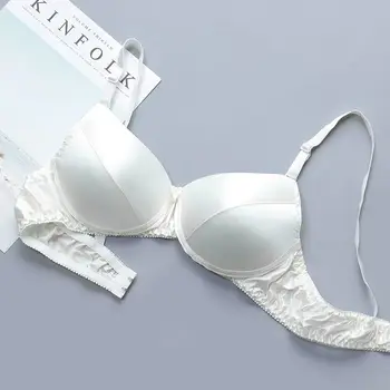 

2020 Fashion Comfort Fit Underwear Convertible Double Straps Bra Sexy Women 3/4 Cup Bras Female Brassiere Padded Bra