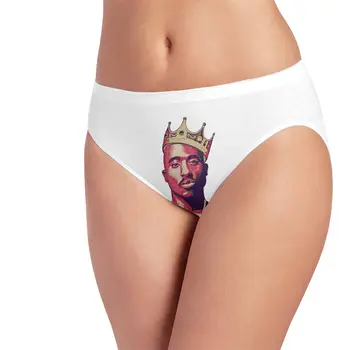 

Tupac Hip Hop Street Verano Moda Casual Women's underwear