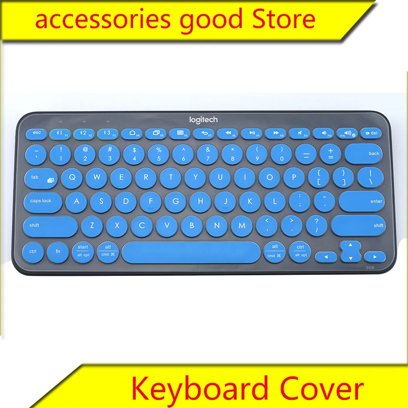 Funda de teclado para Logitech K380, cubierta de teclado inalámbrico con  Bluetooth de silicona, pegatinas de teclado impermeables, película de  cobertura completa para botones|CUBIERTA DE LA Notebook| - AliExpress